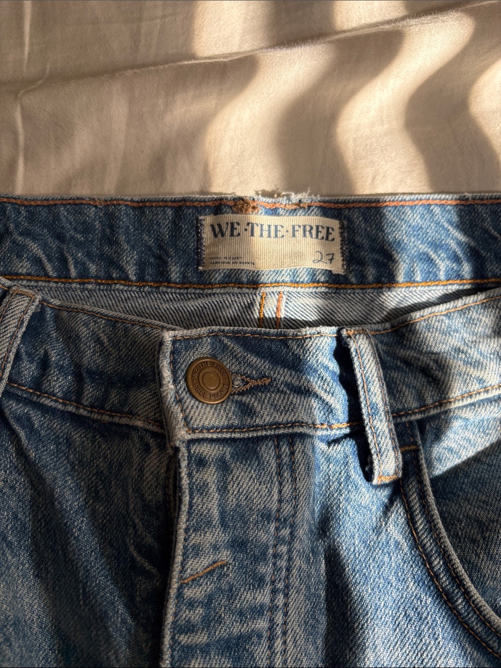 Free People Barrel Jeans - Picture 2 of 4
